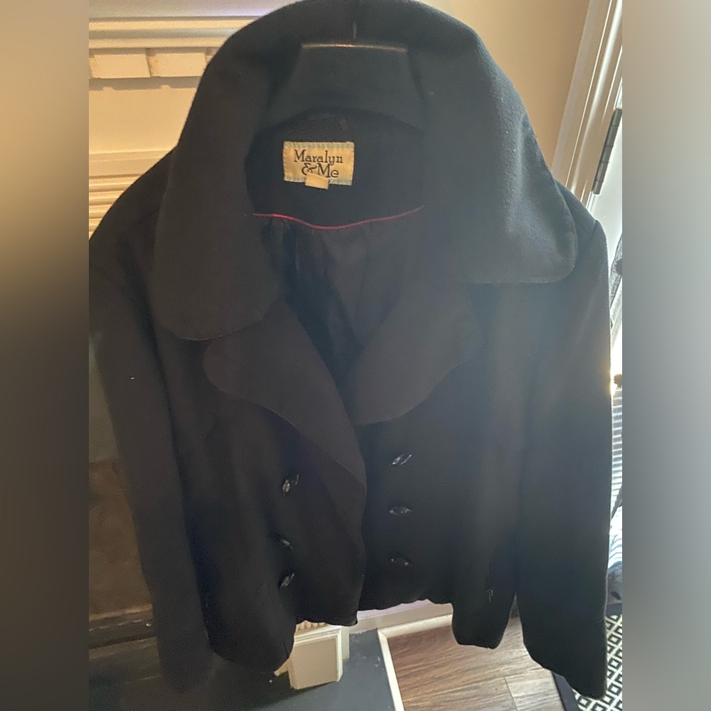 Black Pea Coat